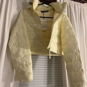 Zara light puffer jacket